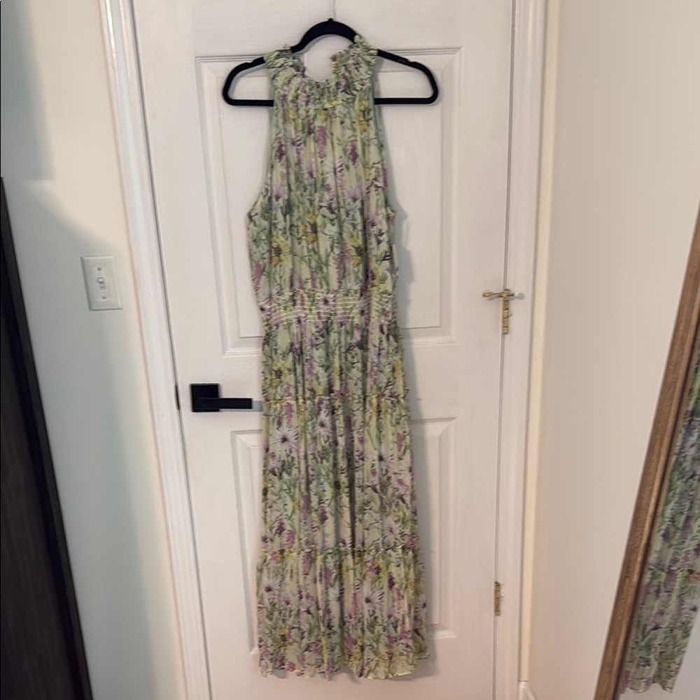 Taylor Dresses Pastel Floral Maxi Dress